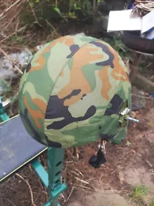 Genuine Russian ZSh-1-2M Bulletproof Helmet Surplus Size 1 With Cover MVD SOBR - Picture 1 of 9