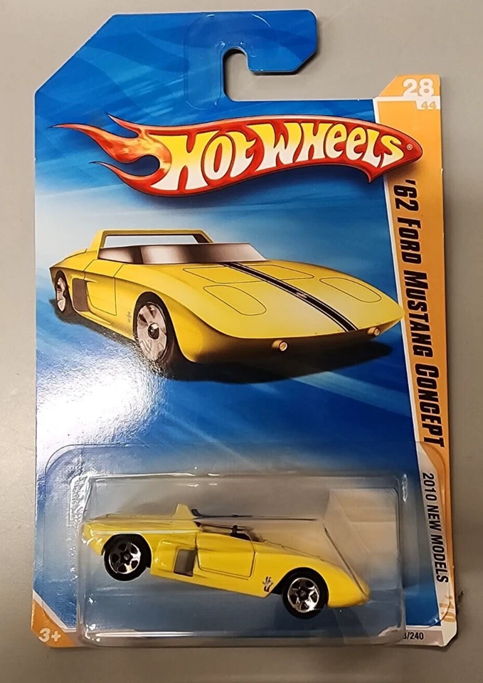 Hot Wheels 2010 Models 1962 Ford Mustang Concept