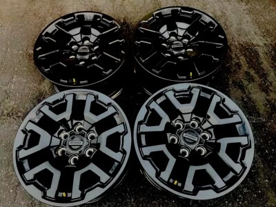 17" FORD F150 RAPTOR r 37 BLACK OEM FACTORY STOCK WHEELS RIMS EXPEDITION 6x135 - Image 1 of 4