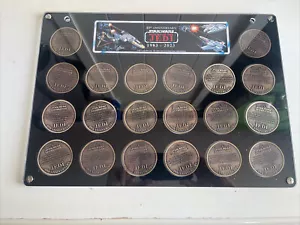 Star Wars Celebration Sammelbahn Medaillon Set Return Of The Jedi Europa - Bild 1 von 7