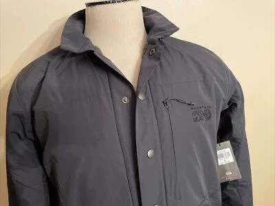 MOUNTAIN HARDWEAR NEW MEN'S HiCamp Shell ZIPPED POCKETS Jacket size M - Image 1 of 4