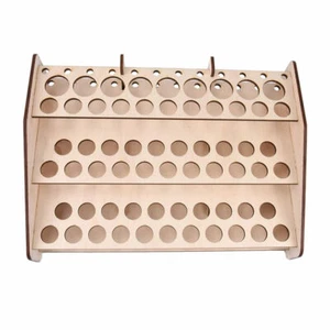 Wooden Color Storage Acrylic Paint Rack Bottle Stand Modular Organizer #124 - Picture 1 of 6