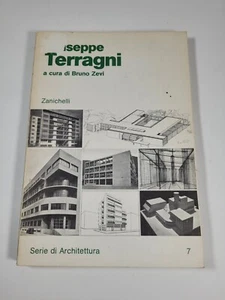 Giuseppe Terragni Book by Bruno Zevi Architecture Softcover 1980 - Bild 1 von 5