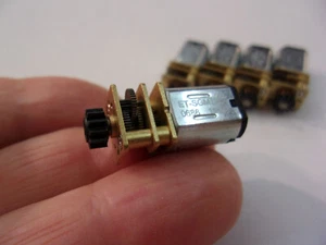 Getriebemotor 1,5-6V DC = 16-82 rpm, auch ohne Zahnrad lieferbar, Stückpreis! - Bild 1 von 7
