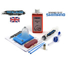 TBS Funnel Bleed Kit for Shimano Brakes. 100ml Genuine Mineral Oil XT SLX XTR +