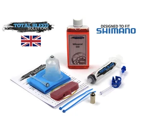 TBS Trichterentlüftungskit für Shimano Bremsen. 100ml Mineralöl XT SLX XTR+ - Bild 1 von 5