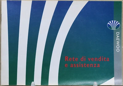 libretto uso manutenzione rete di vendita assistenza daewoo - Immagine 1 di 4