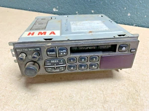 2000 01 HYUNDAI TIBURON RADIO CASSETTE PLAYER CONDITION UNKNOWN - Picture 1 of 4