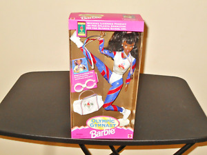 1996 Atlanta OLYMPIC GYMNAST (AA) BARBIE Doll, 1995, #15124, NEW