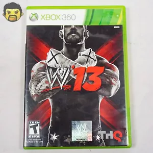 WWE 13 Xbox 360 CIB Microsoft Xbox 360 2012 Complete with Manual FAST SHIPPING - Picture 1 of 14