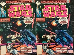 x(2) Star Wars 6 Marvel 1977 Comic Books - Picture 1 of 16