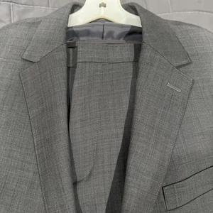 Bonobos Kammgarn Wolle Grau 2 Teiler Anzug. 42R Standard Fit Sakko 36/28 Hose - Bild 1 von 11