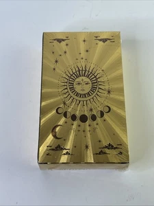 Rider Waite GOLD FOIL TAROT Karten Deck Hochwertig Anfänger Brettspiel (Neu) - Bild 1 von 11