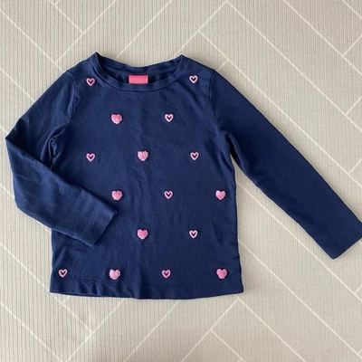 Sudadera Lilly Pulitzer Mini Rami Corazón Niña Talla L (8-10) Foto 1 de 4