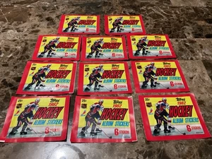 Pegatinas álbum hockey Topps 1982 - lote de (25) paquetes - 6 pegatinas por paquete - Imagen 1 de 4