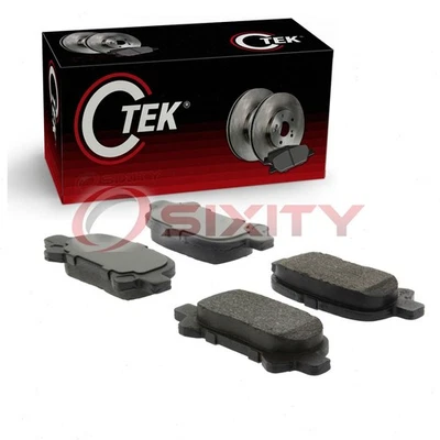 Juego de pastillas de freno de disco traseras centradas para Toyota Solara 2000-2008 frenado parada fe Foto 1 de 4