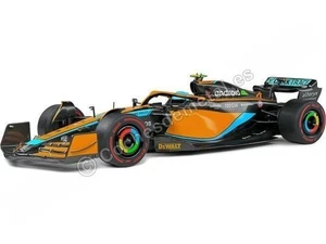 2022 McLaren MCL36 Nº4 Lando Norris GP F1 Emilia Romagna 1:18 Solido S1809102 - Foto 1 di 9