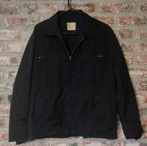 Vintage Men's So-Sew 1977 US Navy Blue Utility Deck Jacket Size 44R - Picture 1 of 8