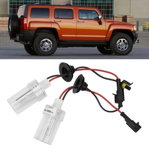 Car 2Pcs Headlight Xenon Bulbs Lamp Replacement 100W 8000K H1 Socket For 12V - Picture 1 of 24