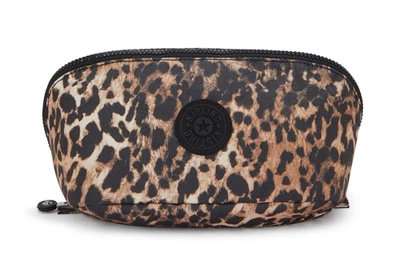 Kipling MIRKO M Large Toiletry Bag with Pockets - Wild Leopard RRP £44 - Image 1 of 4