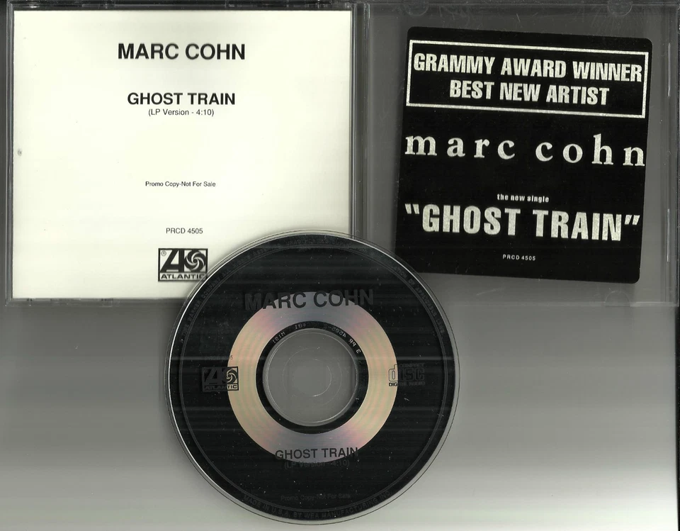 MARC COHN Ghost train RARE USA PROMO radio DJ CD Single 1991 PRCD 4505 - Image 1 of 1