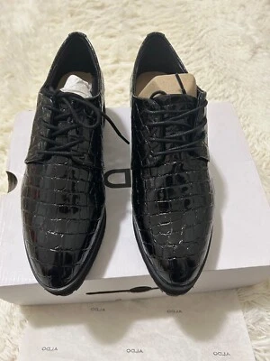 ALDO Women's Black Oxfords - Image 1 of 4