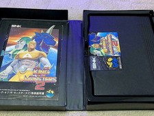 Neo Geo Aes King of The Monsters 2 Rom SNK NeoGeo Rare Japan complete 1992