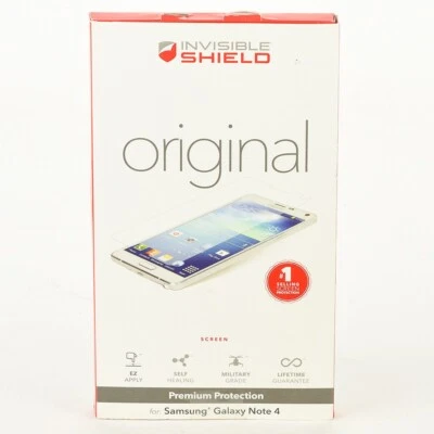 Zagg Invisible Shield Original Screen Protector For Samsung Galaxy Note 4 / IV - Image 1 of 3