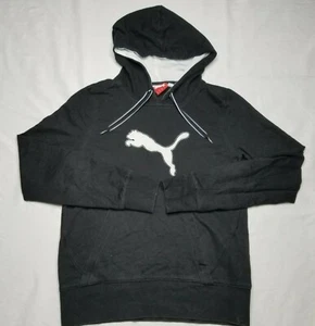 PUMA PULLOVER HOODIE SWEATER BLACK  KIDS SIZE   MEDIUM (M) Sport Lifestyle - Picture 1 of 6