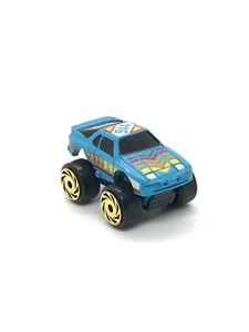 Vintage Road Champs Mini Monster Wheels Blue 944 Porsche Big Wheels 1987 - Picture 1 of 3