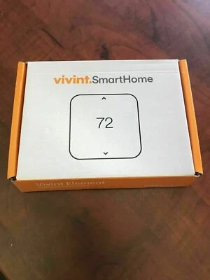 Vivint Element Smart Thermostat  zWave Plus V-SCT-200 ( MISSING THE BASE PLATE ) - Image 1 of 4