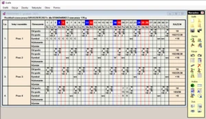 Program komputerowy Grafik - planowanie czasu pracy, grafiki pracy. - Zdjęcie 1 z 9