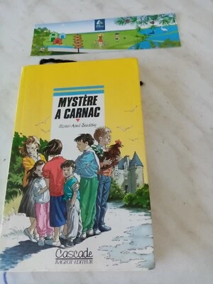 MYSTERE A CARNAC Michel AIME BAUDOUY cascade RAGEOT EDITEUR 1992 + marque page - Photo 1/4