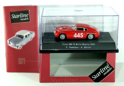 Starline 159449 Siata 208 CS Mille Miglia 1953 Vasaturo Datisi Diecast Car J3. - Image 1 of 4