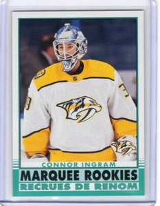CONNOR INGRAM 2020-21 Upper Deck Series 2 OPC novatos marquesinos #640 - depredadores - Imagen 1 de 1