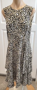 STELLA McCARTNEY Sleeveless Multicolor Silk Abstract Print Dress - Size 10 - Picture 1 of 7