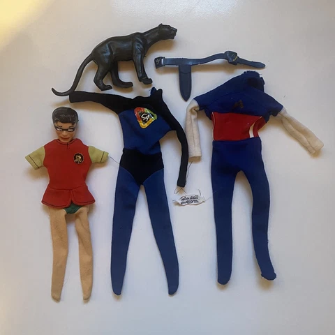 Ideal 1966-1967 Captain Action & Action Boy Toy Outfits + Some Accessories READ Cover