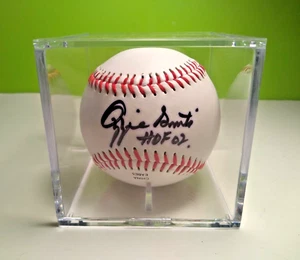 Ozzie Smith 3 Stat Autographed Rawlings OML Baseball- JSA W Authenticated - Picture 1 of 7