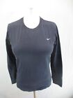 Nike Size M(8/10) Boys Black Athletic Work Out Long Sleeve Shirt 5Bl9
