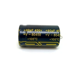 TAD CAPACITOR 80uF 450V FOR AMPLIFIER - OLD RADIO - TUBE AMP DOCTOR - Picture 1 of 1