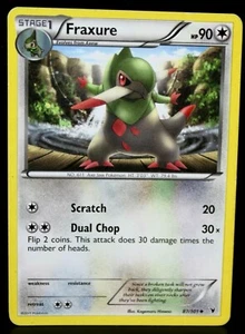 Pokémon TCG Fraxure Noble Victories 87/101 Regular Uncommon - Picture 1 of 4