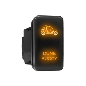 DUNE BUGGY - LED Push Button Replacement for TOYOTA (1.54 x 0.83 in) Orange - Picture 1 of 3