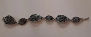 Lia Sophia Black&silver Bracelet - Picture 1 of 4