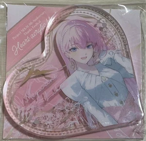 Japanese Anime Project SEKAI Heart Shape Acrylic Block Luka Megurine - Picture 1 of 1