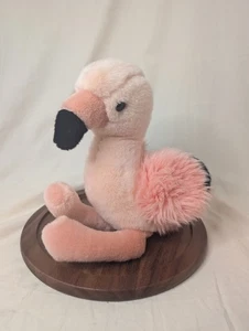 Flamingo Plüschtier weich hellrosa rosa Beine flauschiges Stofftier ohne Anhänger 8 Zoll - Bild 1 von 6