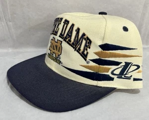Notre Dame Fighting Irish Hat SnapBack Logo Athletic Diamond Cut NCAA Vintage - Picture 1 of 11