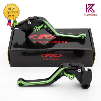 For Kawasaki NINJA 650R ER-6F ER-6N 2009-2016 CNC Adjustable Brake Clutch Levers Foto 1 de 4
