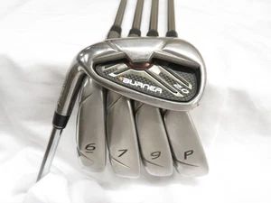 Used LH TaylorMade Burner 2.0 Iron Set 6-7,9-Aw Burner 2.0 Stiff Steel Shafts S - Picture 1 of 9