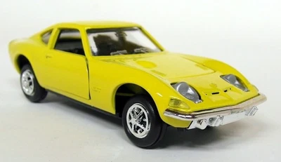 Gama escala 1/43 (appx) - Opel GT 1968-1973 amarillo - coche modelo diecast Foto 1 de 4