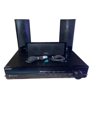 Sony HCD-HDX285 - 5 Disc DVD CD Changer Player 5.1 Ch HDMI Receiver With Speaker - Image 1 of 4
